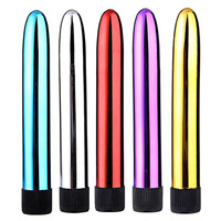 Silver Seducer Classic Vibrator 6 In GSpot Seducer masturbation clitoral stimulation adult sex toy for women Anal plug vibrating