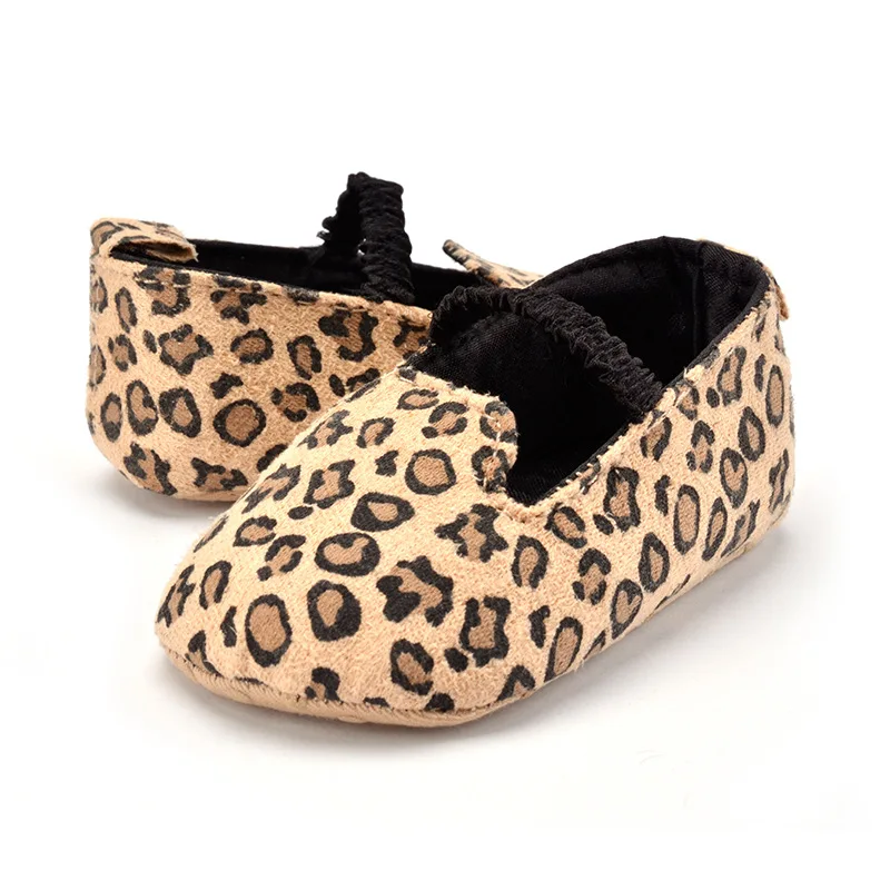 Leopard Baby First Walker Casual Baby Shoes Warm Soft Toddler Infant Non-slip Shoes