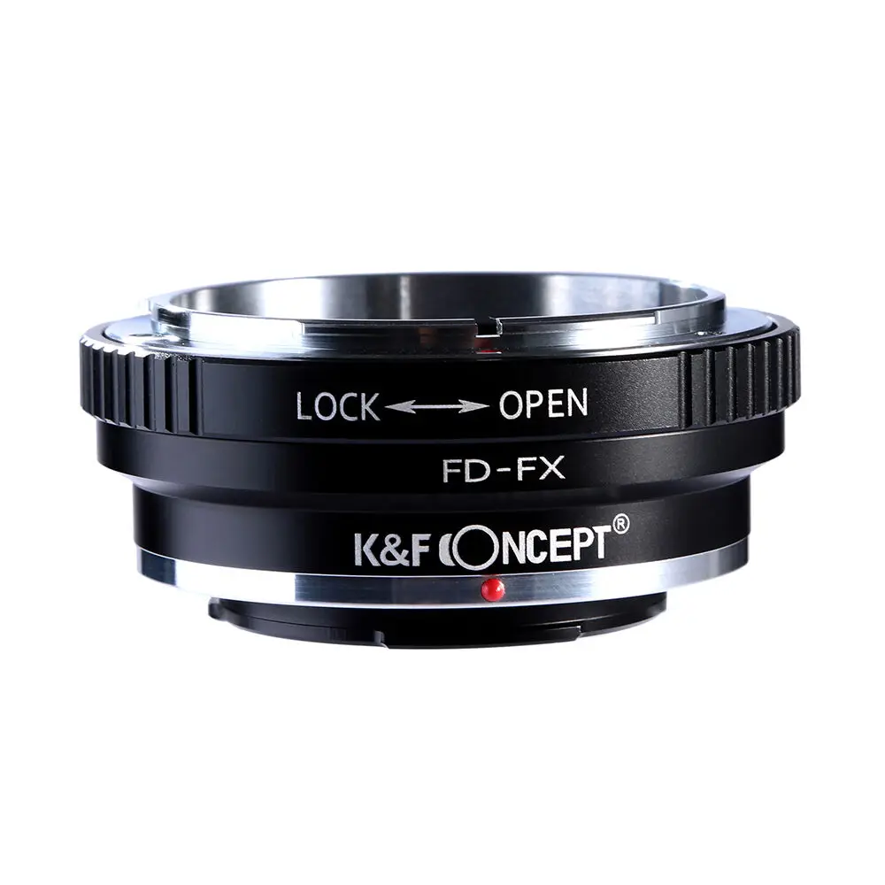 K & F Concept-FD-FX para Canon FD, lente de montaje a Fujifilm X-Pro2,X-A2,X-E1.X-T1, X-T2, X-T20, X-T3, GFX