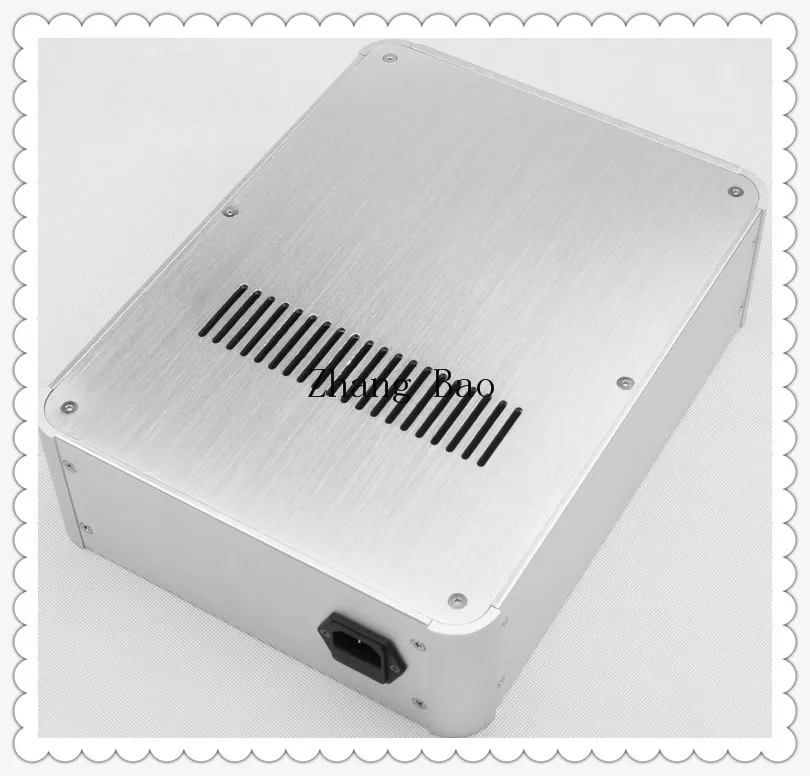 WA73 Aluminum Chassis Enclosure Box Case Shell for Audio Amplifier 323x243x90mm
