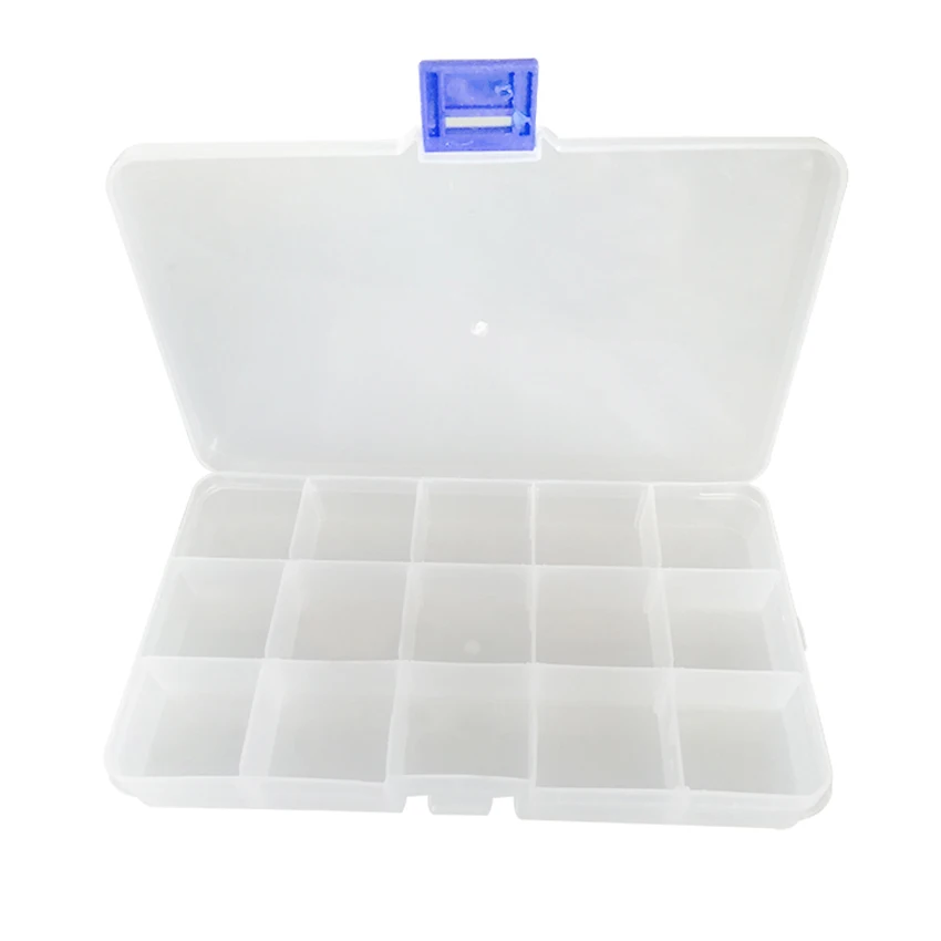 15/25 Slots Empty Bobbins Spools Box for Sewing Machine Bobbin Case Covers Sewing Crafts Plastic Case Storage Box