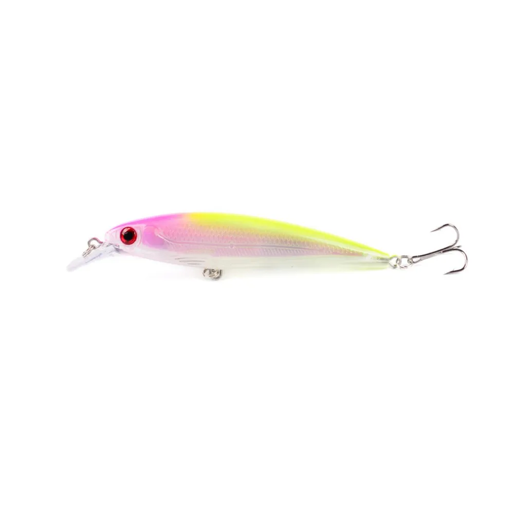 1Pcs High Quality Minnow Fishing Lure Laser 11cm 13.6g Artificial Hard Bait Bass Pike Wobblers Fishing Tackle 10 Colors