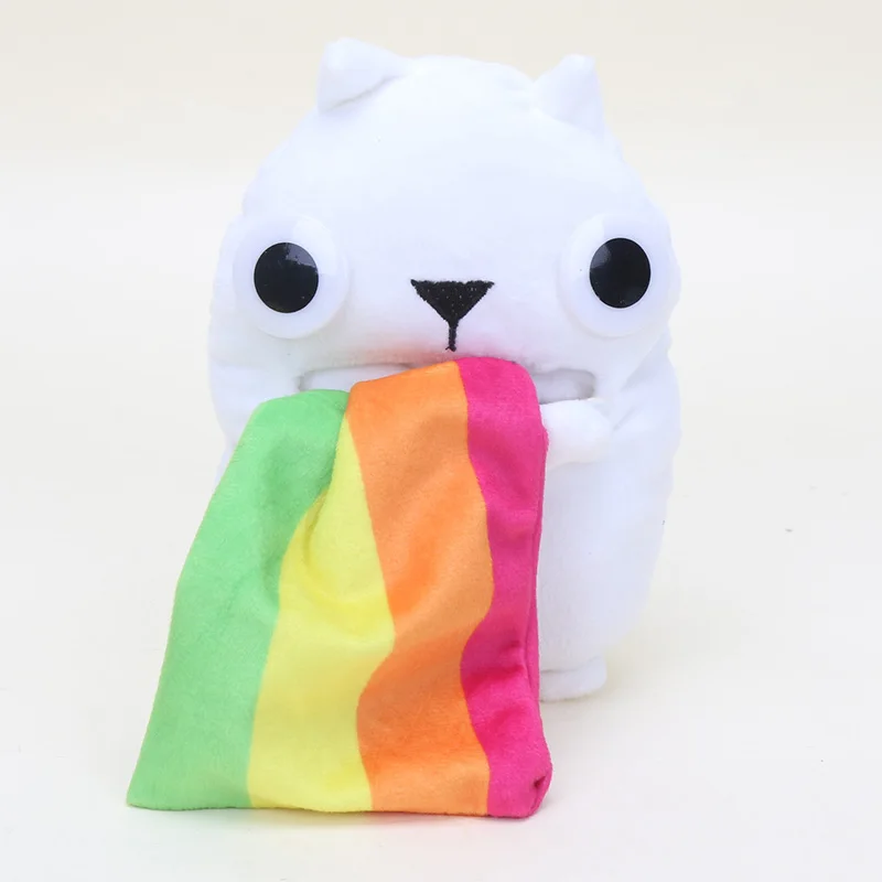 Taco Cat Rainbow Ralphing Cat Collectible Plush toy doll Taco Cat Rainbow Ralphing Cat plush doll