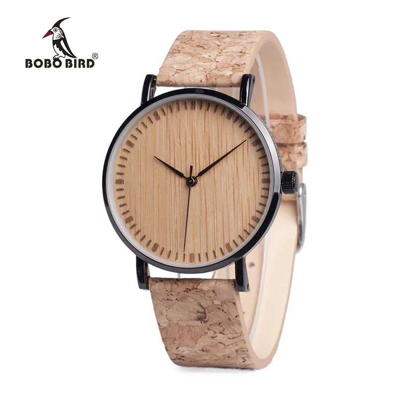 BOBO BIRD Luxury Brand  Metal Watch Men Women Quartz Wristwatches Ladies Male часы мужскиеLeather Straps in Gift Box OEM