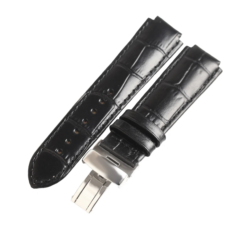 WENTULA watchbands for tissot TXL T061.310/T061.510 T061.717 calf-leather band cow leather Genuine Leather leather strap