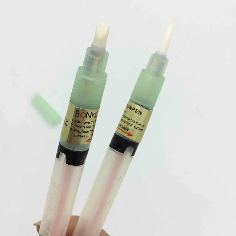 2pcs No-clean Rosin Flux Pen for Solar Cell Panels Electrical Soldering PCB Board Electrical Repairment Welding Fluxes Tool