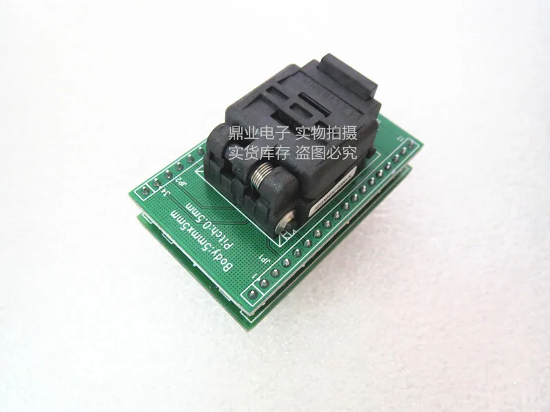 Clamshell ZY032B QFN32 IC Burning Seat Adapter Testing Seat Test Socket Test Bench In The Stock