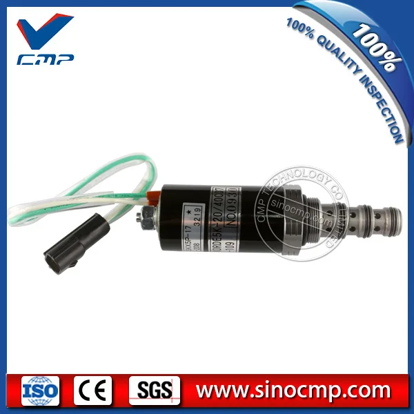 

Hydraulic Solenoid Valve KDRDE5K-20/40C07-109 40C07-109 KDRDE5K-20 for Kobelco