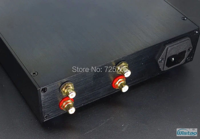 IWISTAO HIFI Preamplifier Tone Adjustment Bass Tremble Middle OPA2604 LME49720 Whole Aluminum Casing Class A Power Stereo Audio