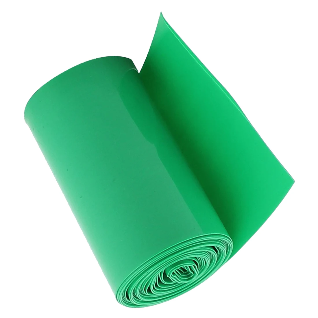 Top quality 2M 50mm Dark Green PVC Heat Shrink Tubing Wrap for 2 x 18650 Battery