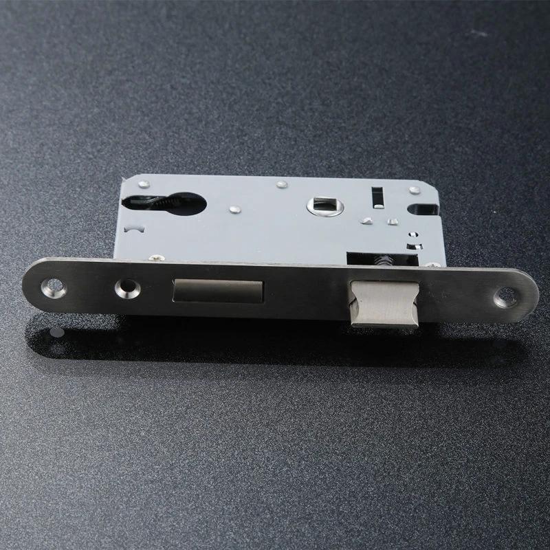 Stainless Steel 50X45 Lock Door Split Lock Body Wooden Door Lockcase Metal Fillet Panel Fit Cylinder Height 29mm