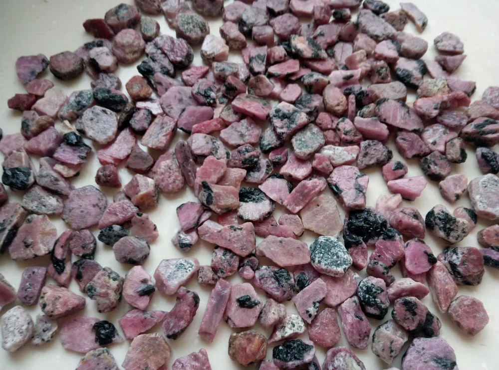 1/4 Lb Lots  Natural Ruby Sapphire Corundum Crystals