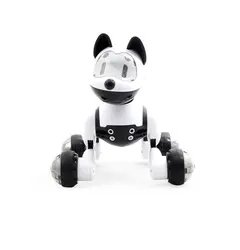 Zoomer-juguete electrónico interactivo inteligente para caminar, juguete educativo para niños con Control de sonido para perros, regalo de cumpleaños