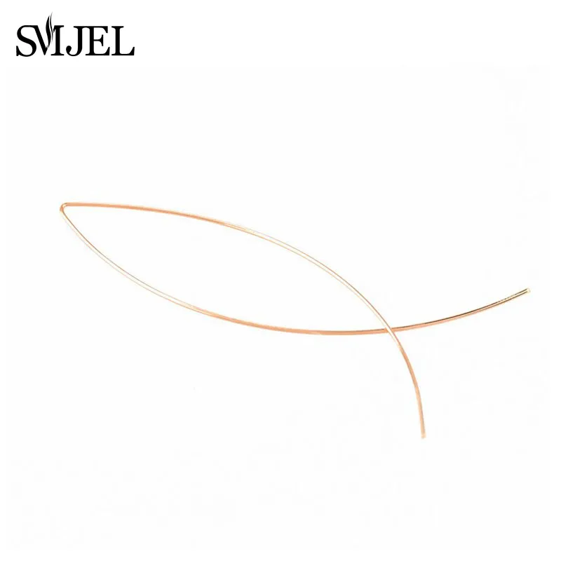 SMJEL New Arrival Trendy Thin Line Fish Earrings for Women Minimalist Earrings Drop Female Cheap Earing Pendientes Party Gift