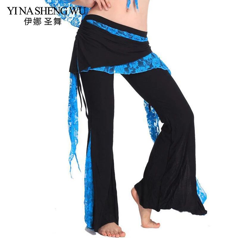 Pantalones de danza del vientre para mujer, traje de baile Tribal, 10 colores disponibles, venta al por mayor, novedad