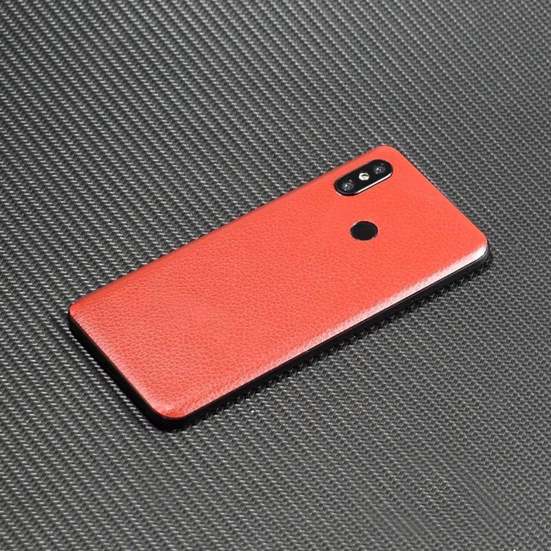 Leather Skin Sticker Wrap Skin Back Body Paste Film For Xiaomi Mi9 SE/Mi8 Lite/Mi8 SE/MIX3/Mix2S/Redmi Note 7/Redmi 7 5 Plus