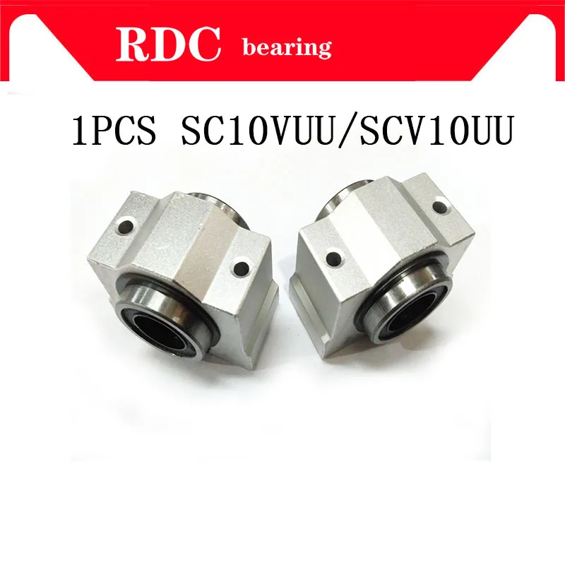 

10mm bearing bushing High quality 1PCS SC10V SC10VUU SCV10UU linear bearing block for 10mm linear shaft units CNC router