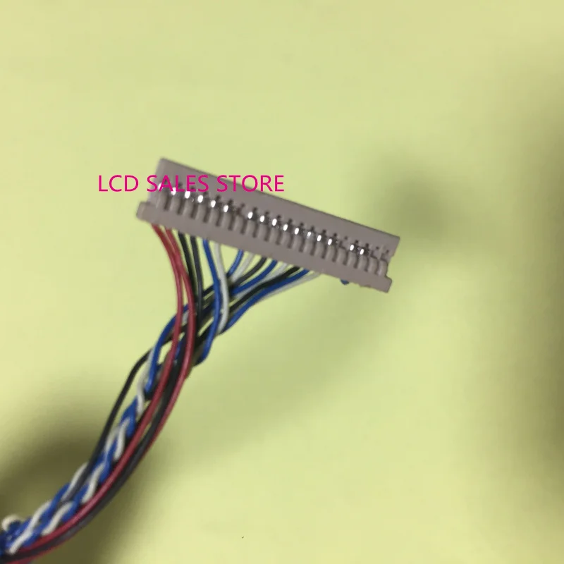 Cabo de fio da tela para display de 12.1 polegadas lvds 20 pinos