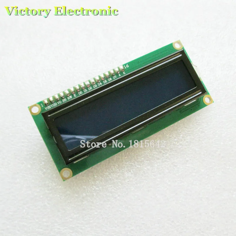 

New LCD Module IIC/I2C 1602 LCD1602 LCD Screen Module Blue Screen White Code Backlight Wholesale M