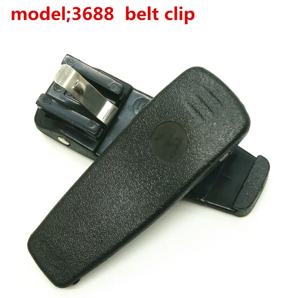 XQF Belt Sturdy Clip For MOTOROLA Walkie Talkie GP3688/CP040/CP140 Radio Comunicador Black