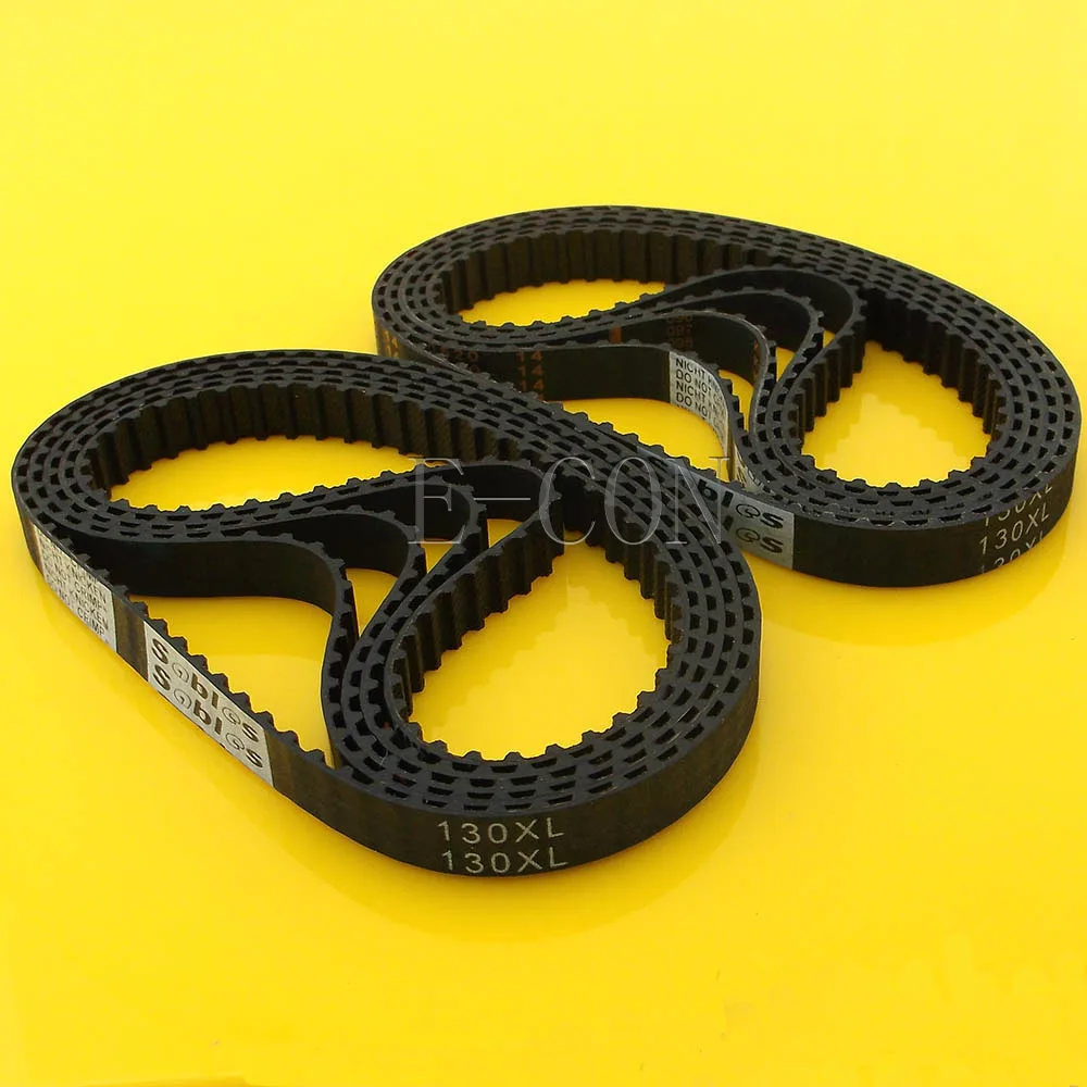 10pcs 130XL Timing Belt L039 65teeth Width 0.39inch(10mm) XL Positive Drive Pulley for CNC Stepper Motor and Engraving Machine