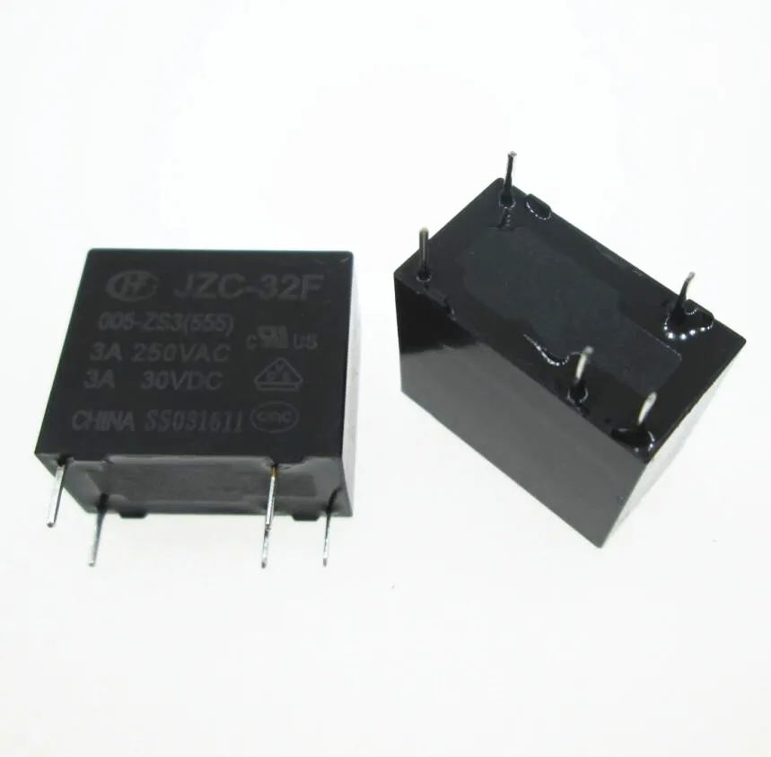 

HOT NEW 5V relay HF32F-005-ZS3 HF32F 005-ZS3 JZC-32F-005-ZS3 JZC-32F 005-ZS3 JZC32F 005ZS3 5VDC DC5V 5V 3A 250VAC DIP4 20pcs/lot