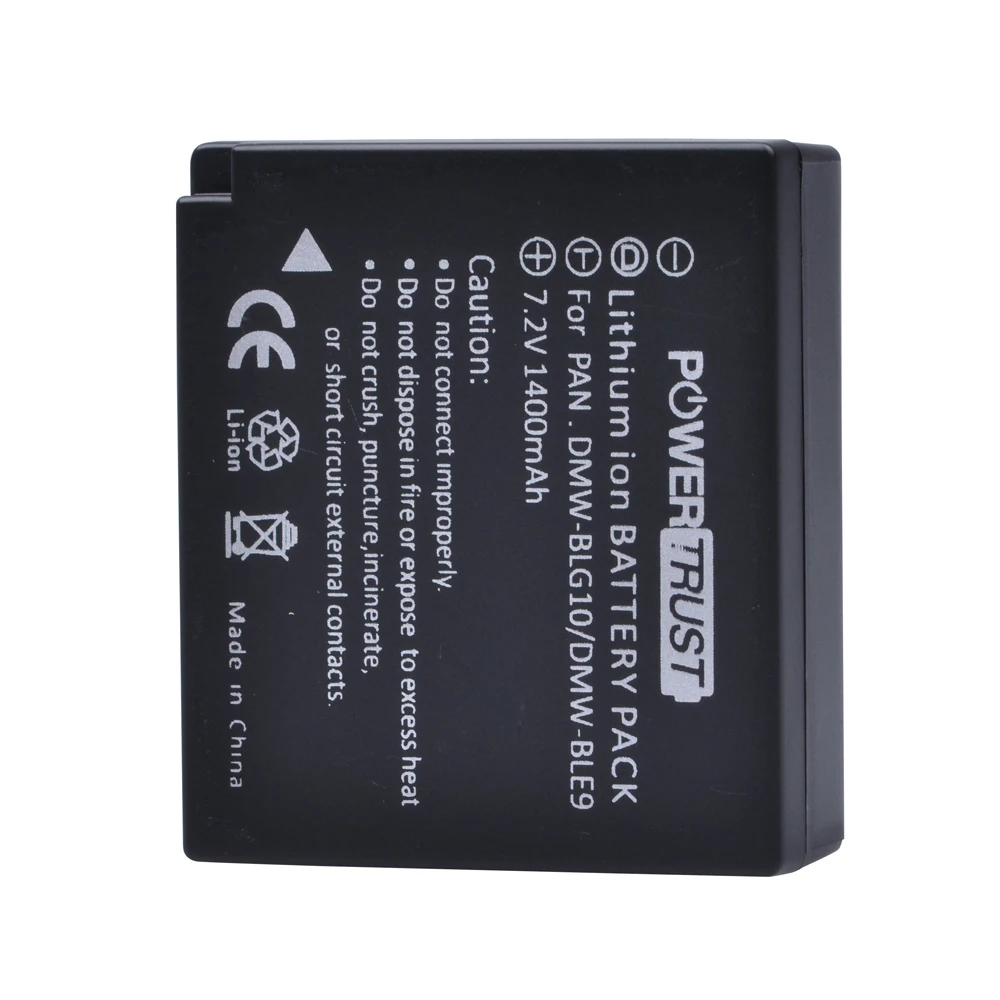 1Pcs DMW-BLG10 BLG10E BLG10PP BLE9 BLE9E Battery for Panasonic Lumix DMC GF6 GX7 GF3 GF5 ZS100 ZS60 LX100 GX85 DC-ZS70 GX80