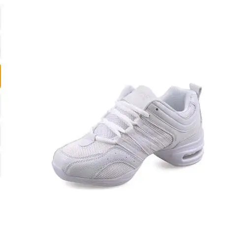 Hot Sale Women Air Mesh Sports Dancing Sneakers Shoes Women\'s Line Dance Shoes Platform Girls Dancing Shoe Black White On Sale