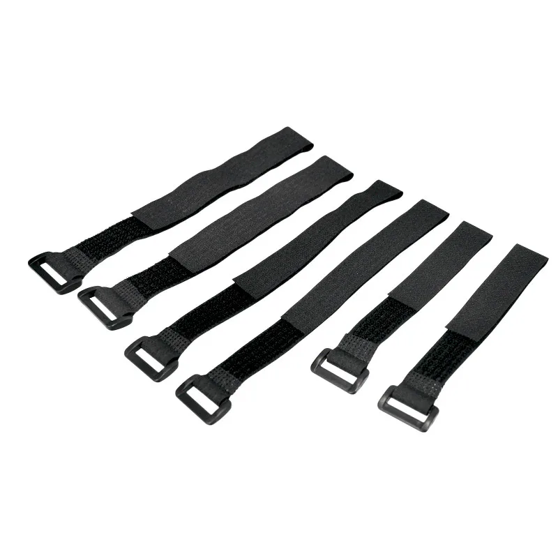 

5 cm Width 20 - 550 cm Reusable Magic Tape Straps Hook Loop Cable Ties with Plastic Buckles for Power Wire Management