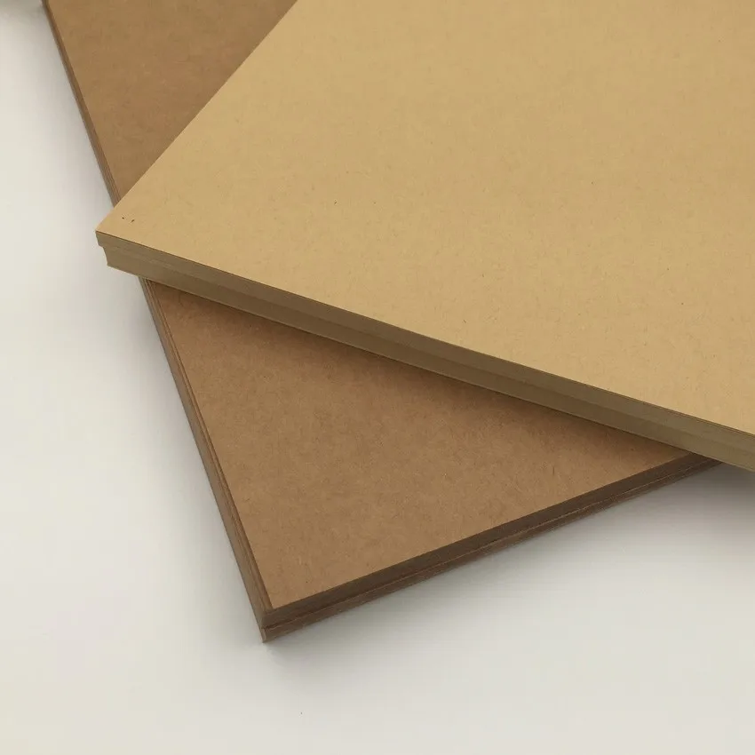 I'MFINE,High quality A4 Brown Kraft Paper Paperboard Cardboard Card Blank 200gsm 250gsm 300gsm 350gsm Wholesale!