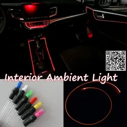 For BMW 7 Series E38 E65 E66 E67 E68 F01 F02 F03 G11 G12 Car Interior Ambient Light Car Inside Cool Strip Light Optic Fiber Band