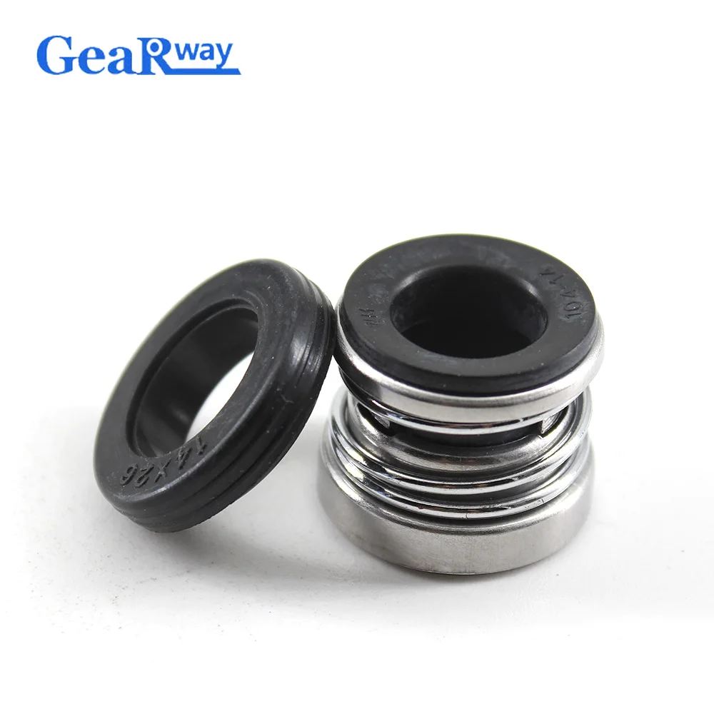 104 Mechanical Seal Model 104-14/18/20/25 Bellow Water Pump Mechanical Seal 304sus Spring Circulation Pump Mechanical Shaft Seal
