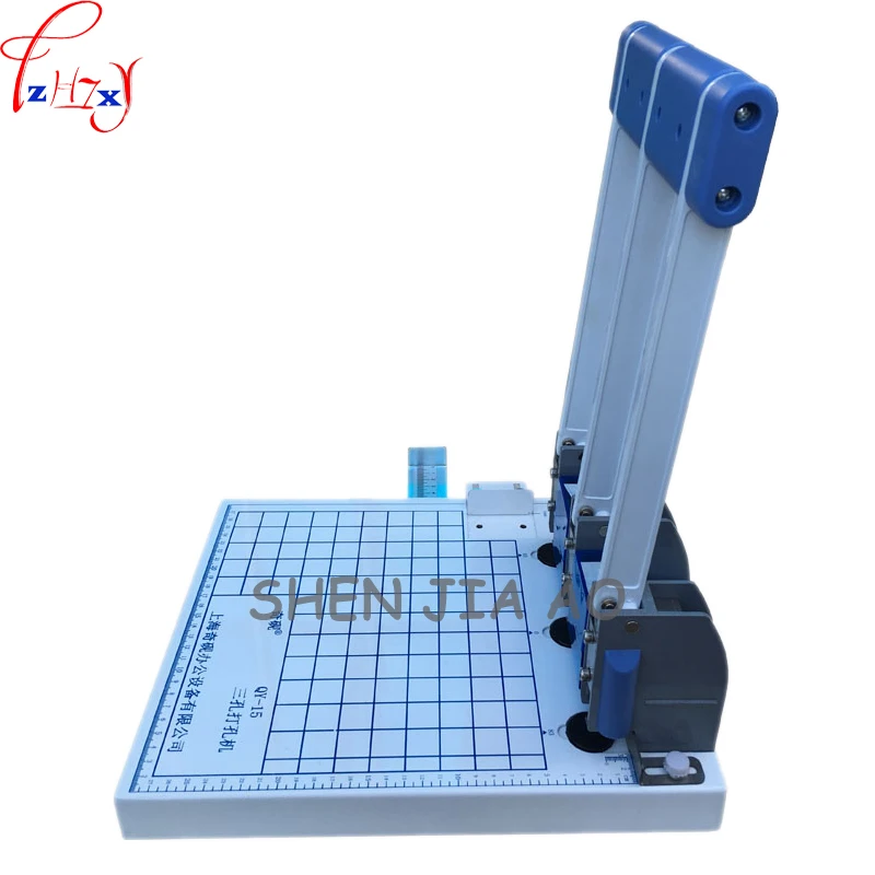 A4 size three hole drilling machine manual three holes strong punching machine all-metal drilling machine 1pc