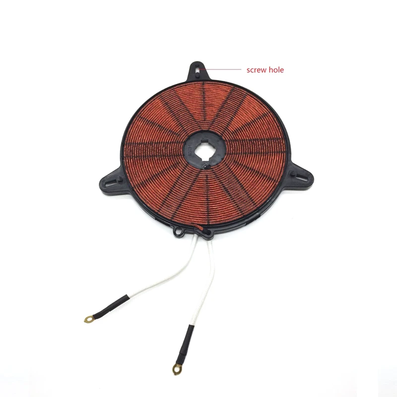 1200W 175mm Enamelled Aluminium Wire Heat Coil for Induction Cooker Electromagnetic Oven Heating Coil