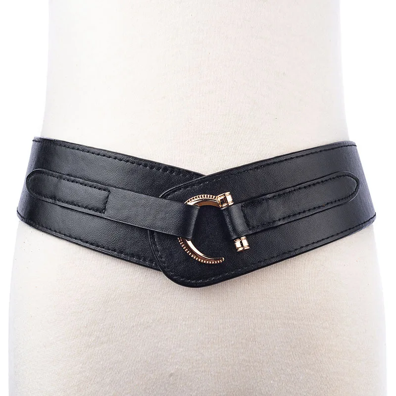 2017 New Women\'s Belts Female Wide Belt Decoration Elastic Fashion Cummerbund Strap All-match  Belts For Women Wide Belts Waist