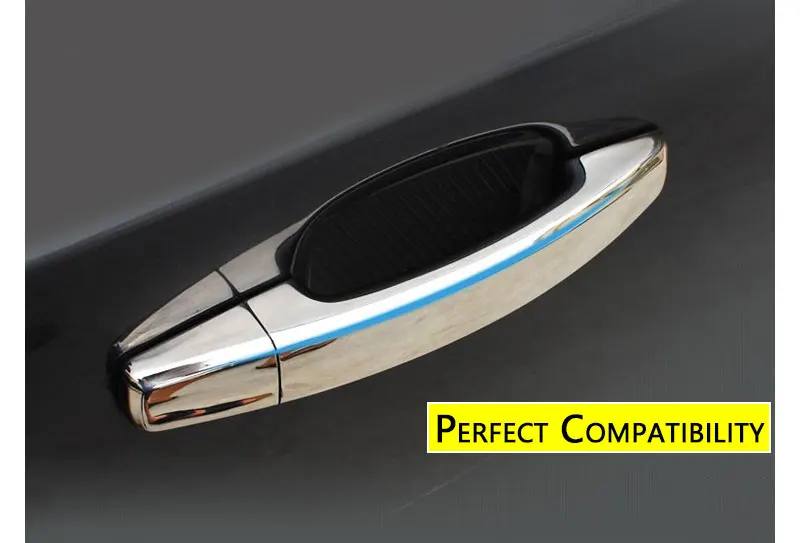 for Suzuki Swift 2004-2013 Accessories Chrome Door Handle Covers 2005 2006 2007 2008 2009 2010 2011 2012 Car Styling Stickers