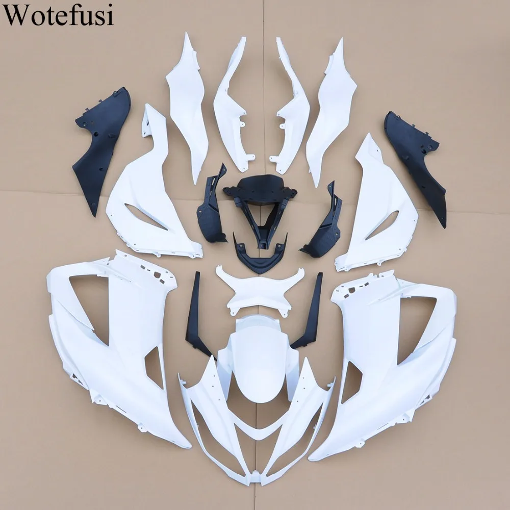 

Wotefusi ABS Injection Unpainted Bodywork Fairing For Kawasaki ZX 6R 636 2013[CK1356]