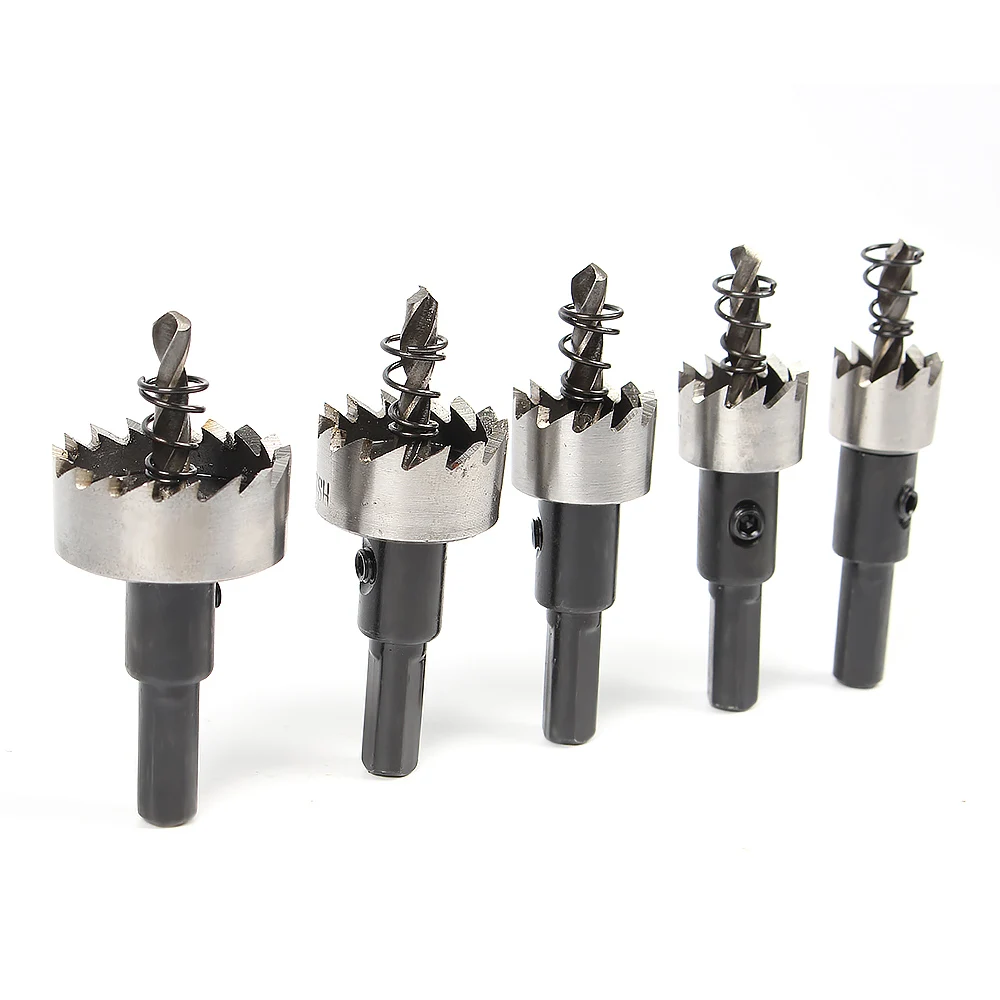 

1Pcs HSS Hole Saw Cutter Drill Bits Tool for Wood Metal Alloy Cutting Woodwork Hole Saw Power Tool Accessories 14mm-28mm