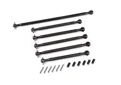 Strengthen 9MM METAL Front REAR Drive Shaft  AND CVDdog Bones for 1/5 Losi 5ive T ROVAN LT KM X2 TRUCK RC CAR PARTS