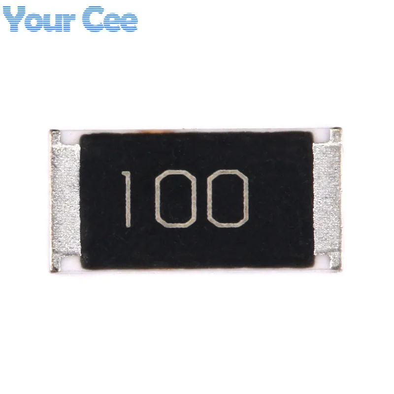 100pcs/20pcs 10ohm 2512 SMD Chip Resistor 10 ohm 10R 100 1W 5% Resistance Passive Electronic Component