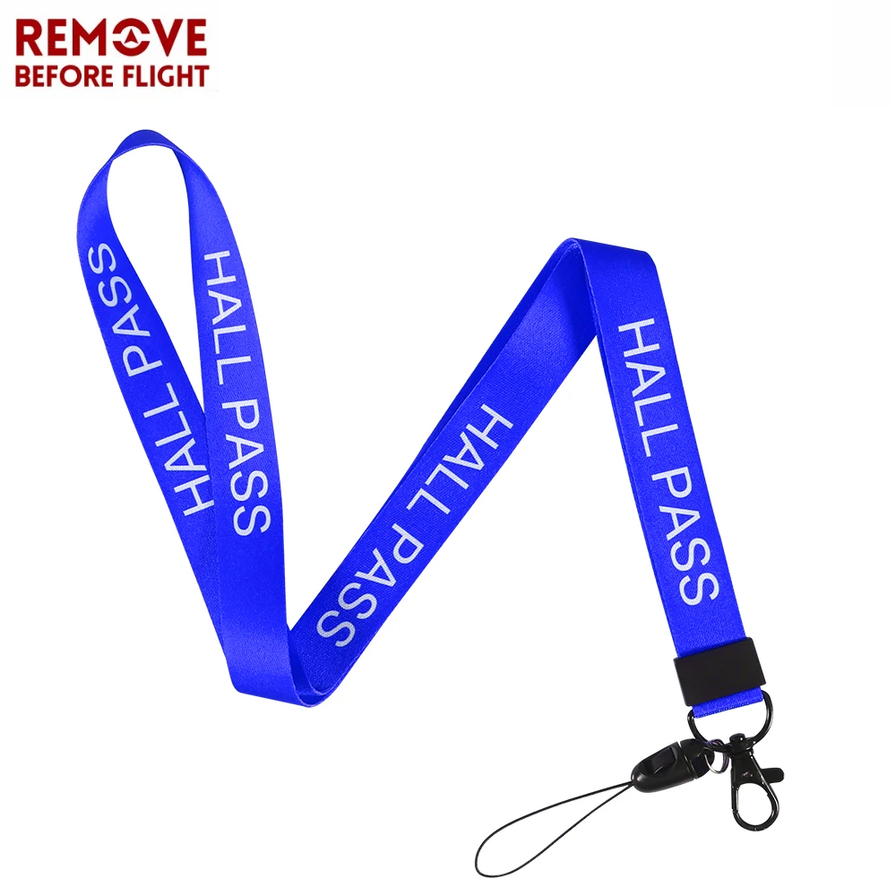 

5 PCS/LOT Polyester Lanyard for Keys ID Badge Holder Neck Lanyards Hall Pass Lanyards School Passes Keychain ID Card Lanyard