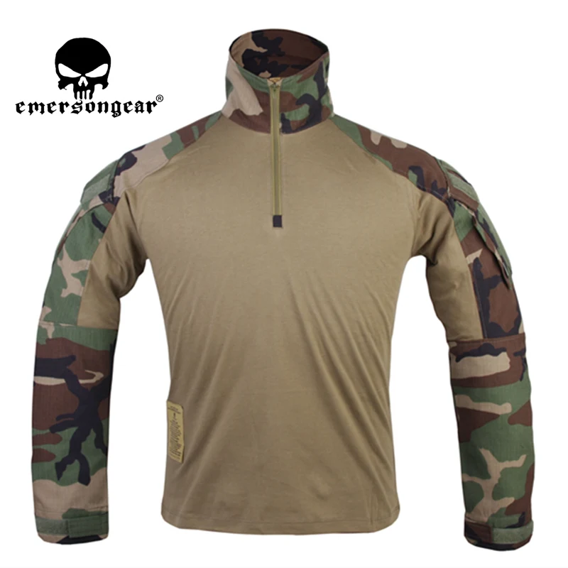 EMERSON G3 Combat Shirt, Woodland Hunting  Shirt, Free Shipping, New, 2017