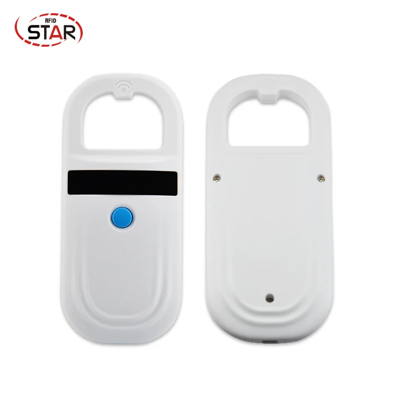 

Animal Syringe 134.2KHz FDX-B ISO11784 Pet RFID Chip Reader For Dog Cat LCD Display Animal Microchip Scanner Tag Barcode Scanner