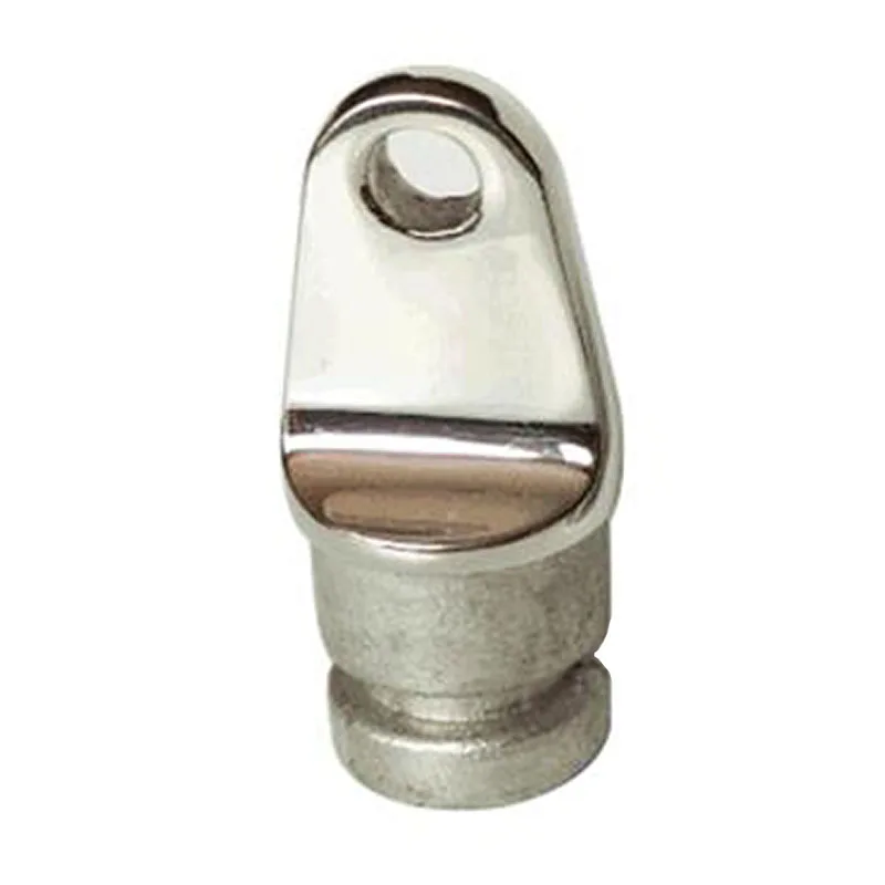 Pipe Rounded 25mm Eye End Fits Triangular Inside Top Fitting yacht 1Inch Hardware  Marine Boat