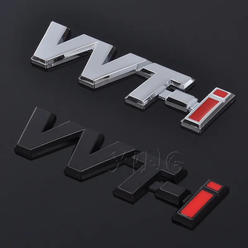 ملصق سيارة درابزين شعار السيارات الجانب الجناح شارة ملصق مائي لتويوتا VVT-i VVTi شعار كامري كورولا يارس Rav4 Chr أوريس أفينسيس ريز