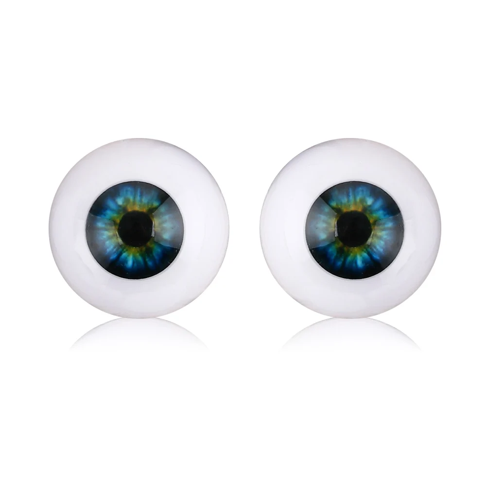 1Pair Acrylic Plastic Eyeball Reborn Doll Accessories Doll Safety Eyes Puppet Making Dinosaur Eyes Soft Toy DIY Crafts Accessory