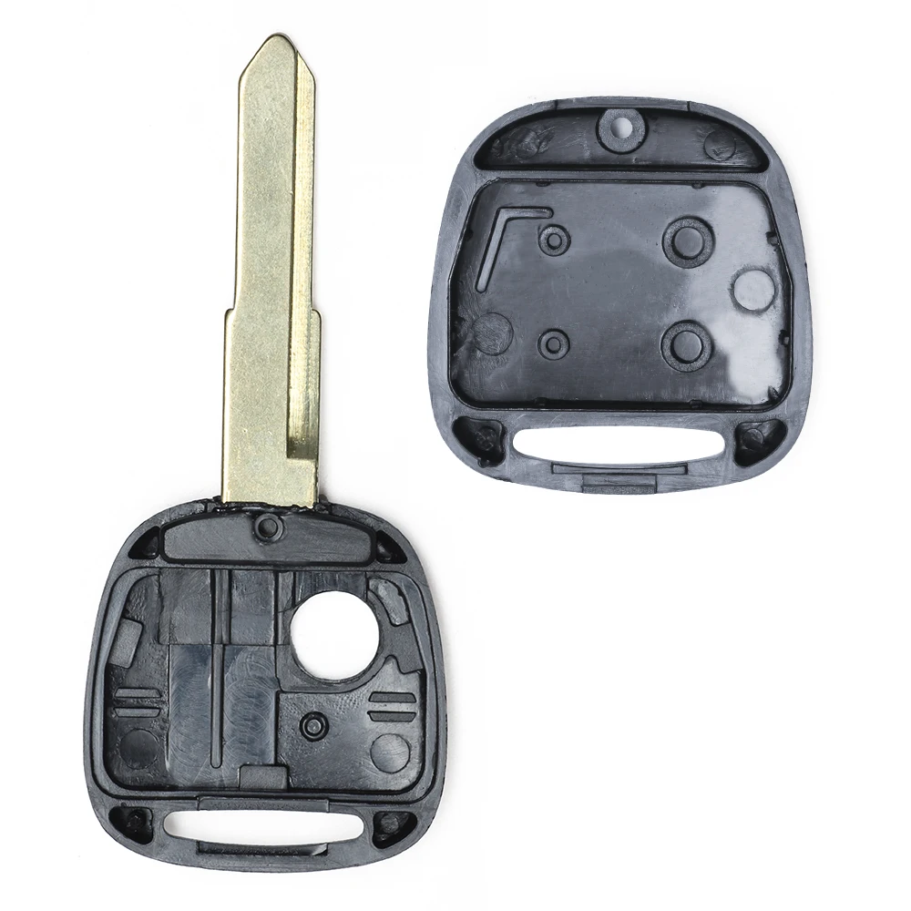 KEYECUReplacement Remote Key Case Shell Fob 1 Button for Suzuki Uncut HU87 Blade