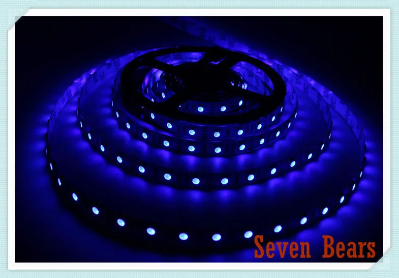 RGB Led Strip 5050 Flexible LED Light 5M 300leds SMD + 44 Key Remote Controller + 12V5A Power Adapter Transformer Free Shipping