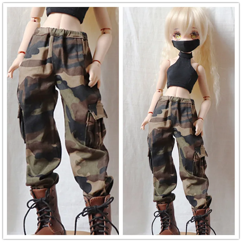 Cargo Pants for BJD 1/6  1/4 MSD 1/3 SD16 SD17 Uncle Doll Clothes CWB160