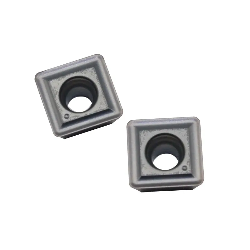 HR52522B E SPMG07T308DG 20 قطع غرامة طحن لوحة مربع الاكسسوارات مخرطة CNC شفرة لكمة أداة حفر حفرة عميقة شفرة